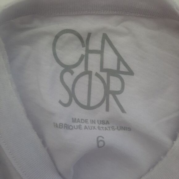 Chaser Girls Graphic Burnout Tee Light Purple Size 6 NEW - Picture 3 of 4